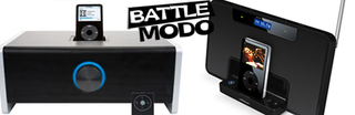 Illustration for article titled iPod Dock Bracket FINALE, Altec Lansing IMV712 vs. Griffin Amplifi